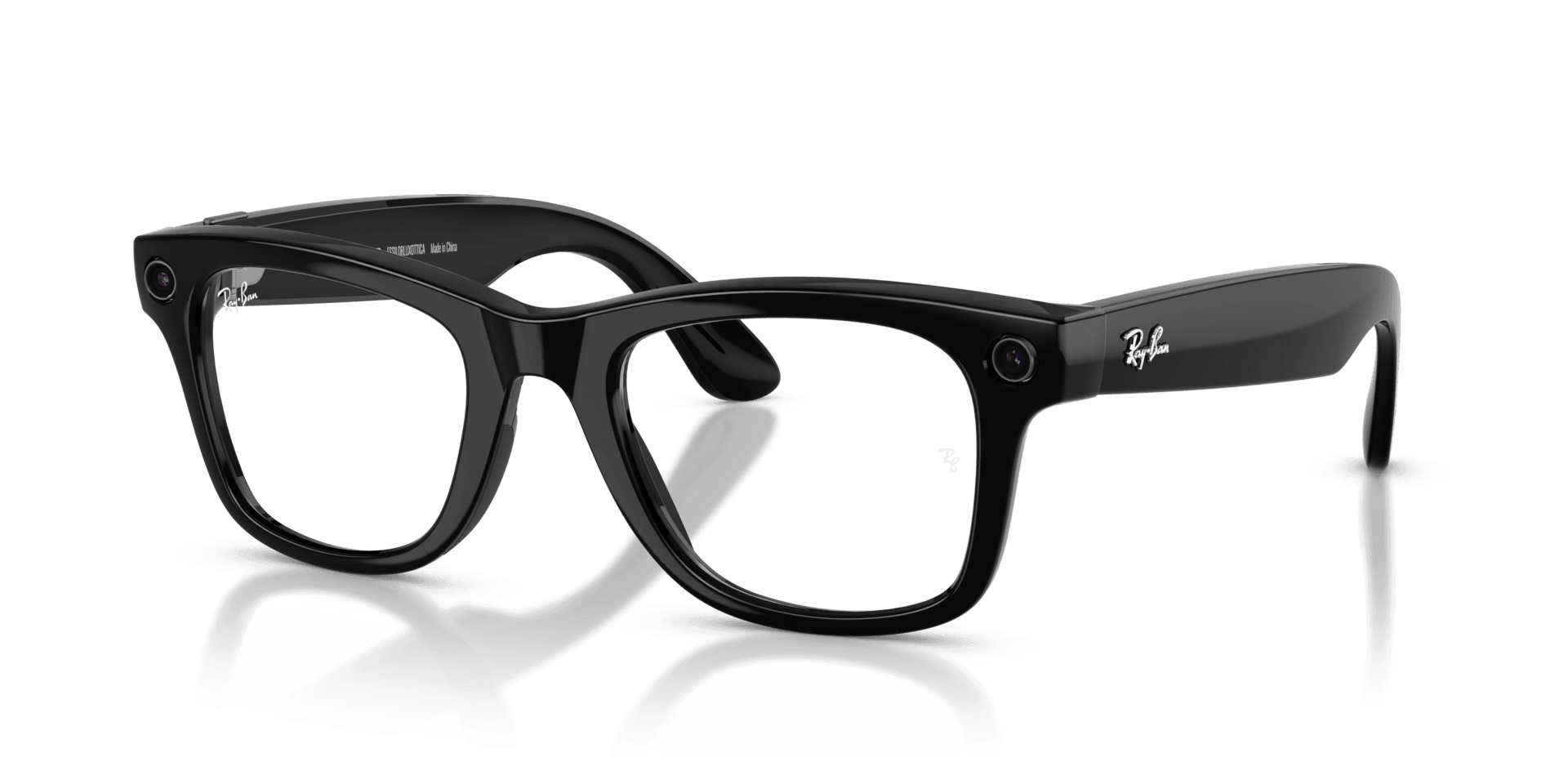 Ray-Ban Meta Wayfarer Shiny Black Transitions Gen 2 front