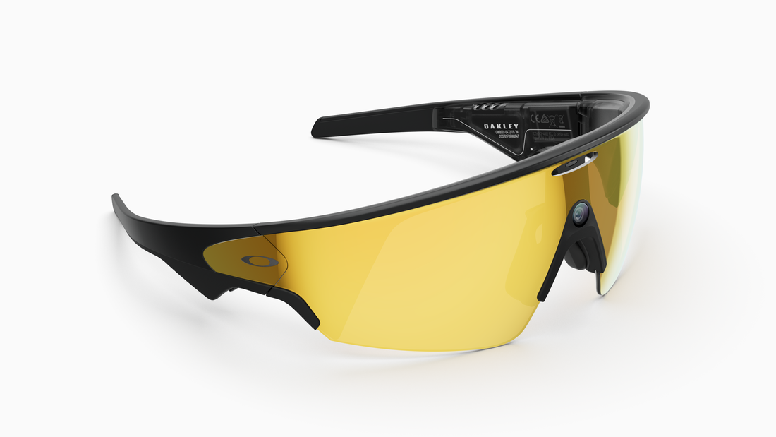Oakley Meta Vanguard Smart Glasses Black with PRIZM 24K Lens